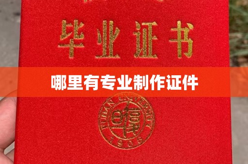 安康哪里有专业制作证件