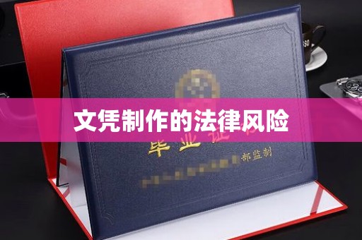 安康文凭制作的法律风险