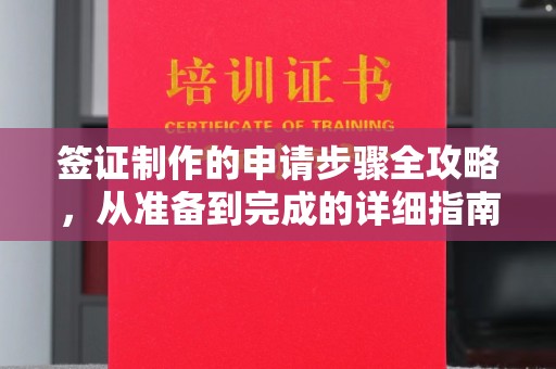 安康签证制作的申请步骤全攻略，从准备到完成的详细指南